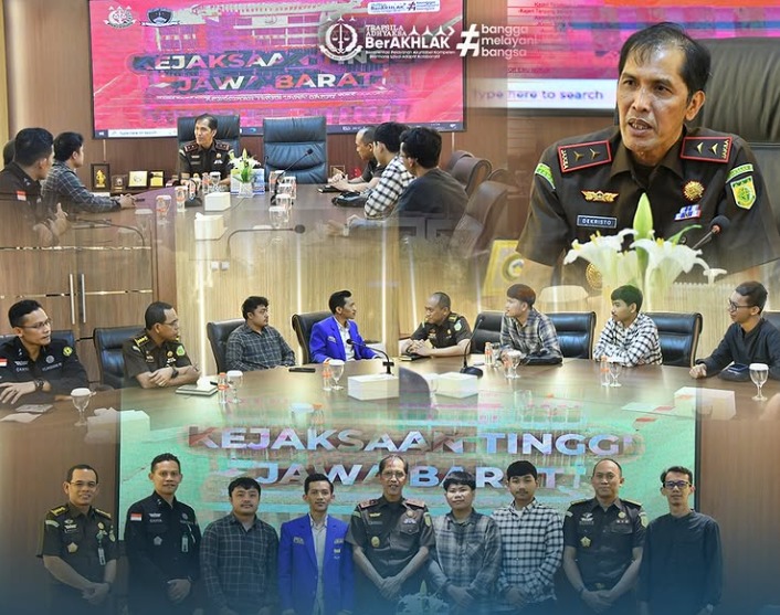 Kajati Jabar terima Aspirasi Mahasiswa melalui Bincang Santai terkait Penegakan Hukum