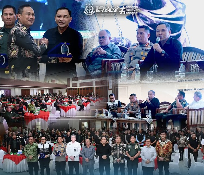 Wakajati Jabar menjadi narasumber dalam acara Pembinaan dan Monitoring Evaluasi Forum Koordinasi Pimpinan di Daerah Forkopimda) melalui Tim Koordinasi Pembinaan Forkopimda di Tingkat Pusat