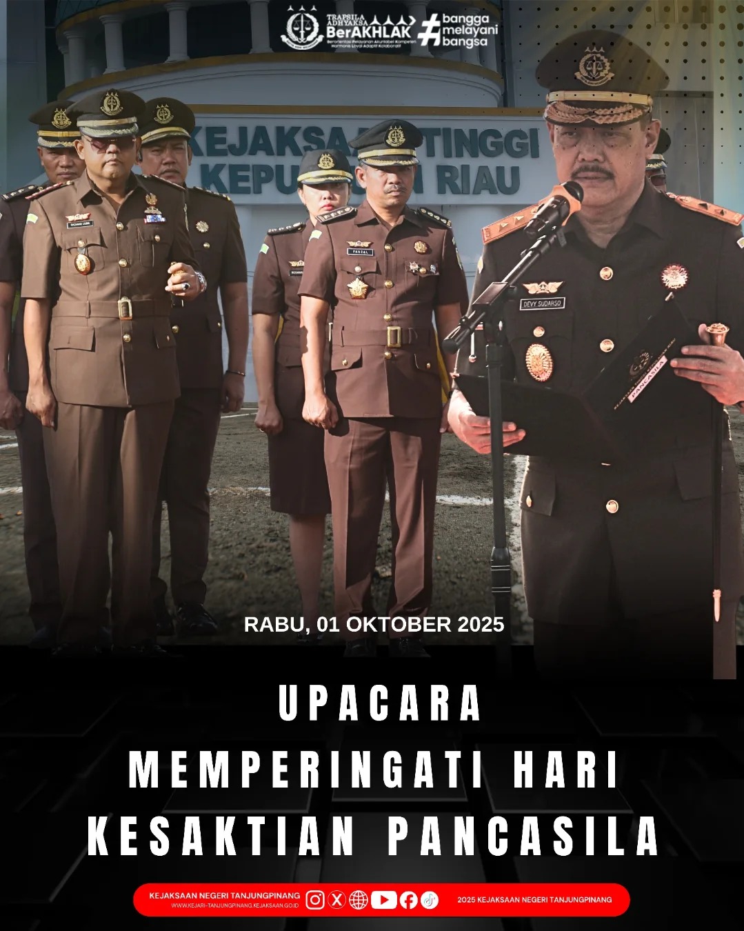 Upacara Memperingati Hari Kesaktian Pancasila