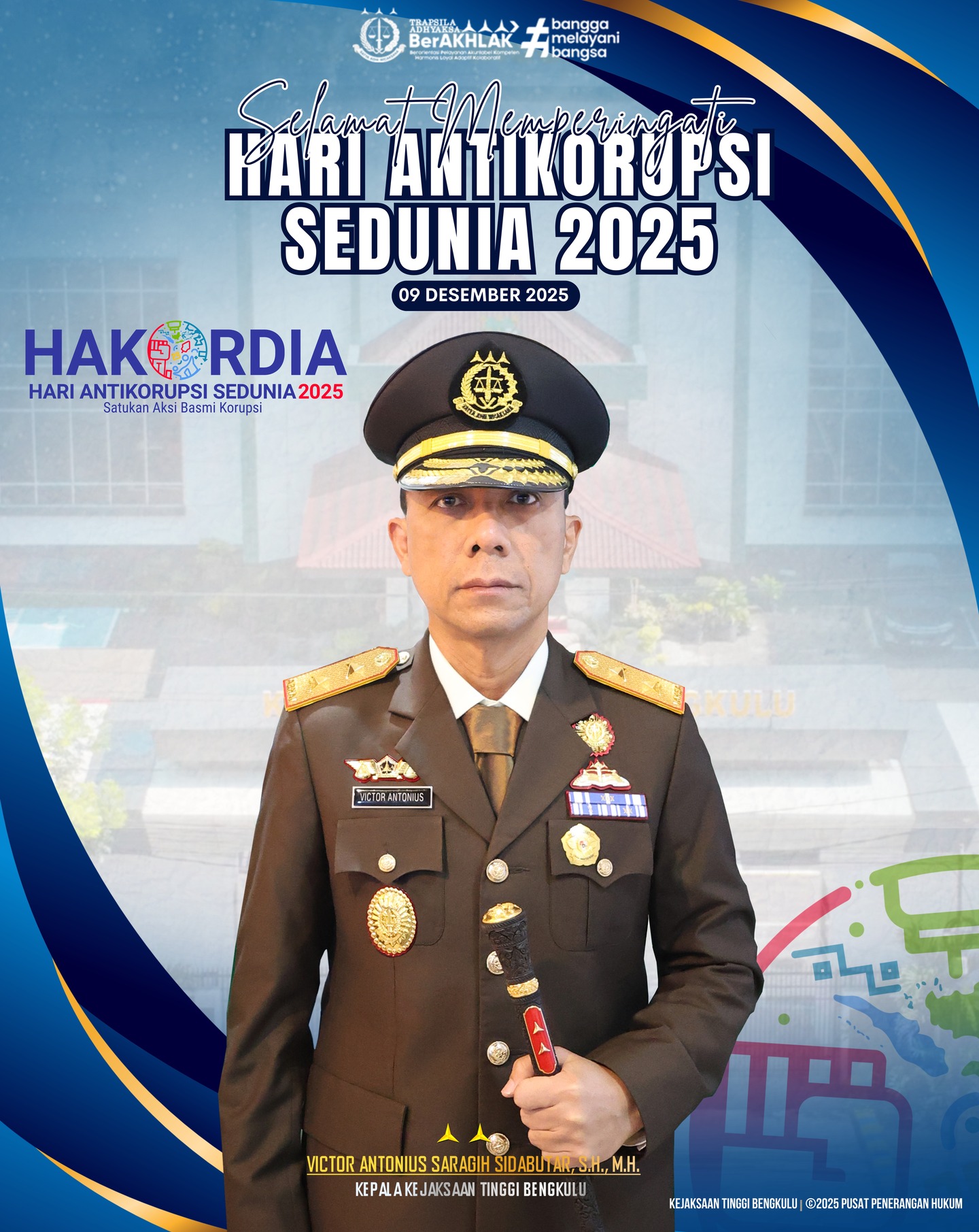 Selamat Memperingati HAKORDIA – Hari Antikorupsi Sedunia Tahun 2025