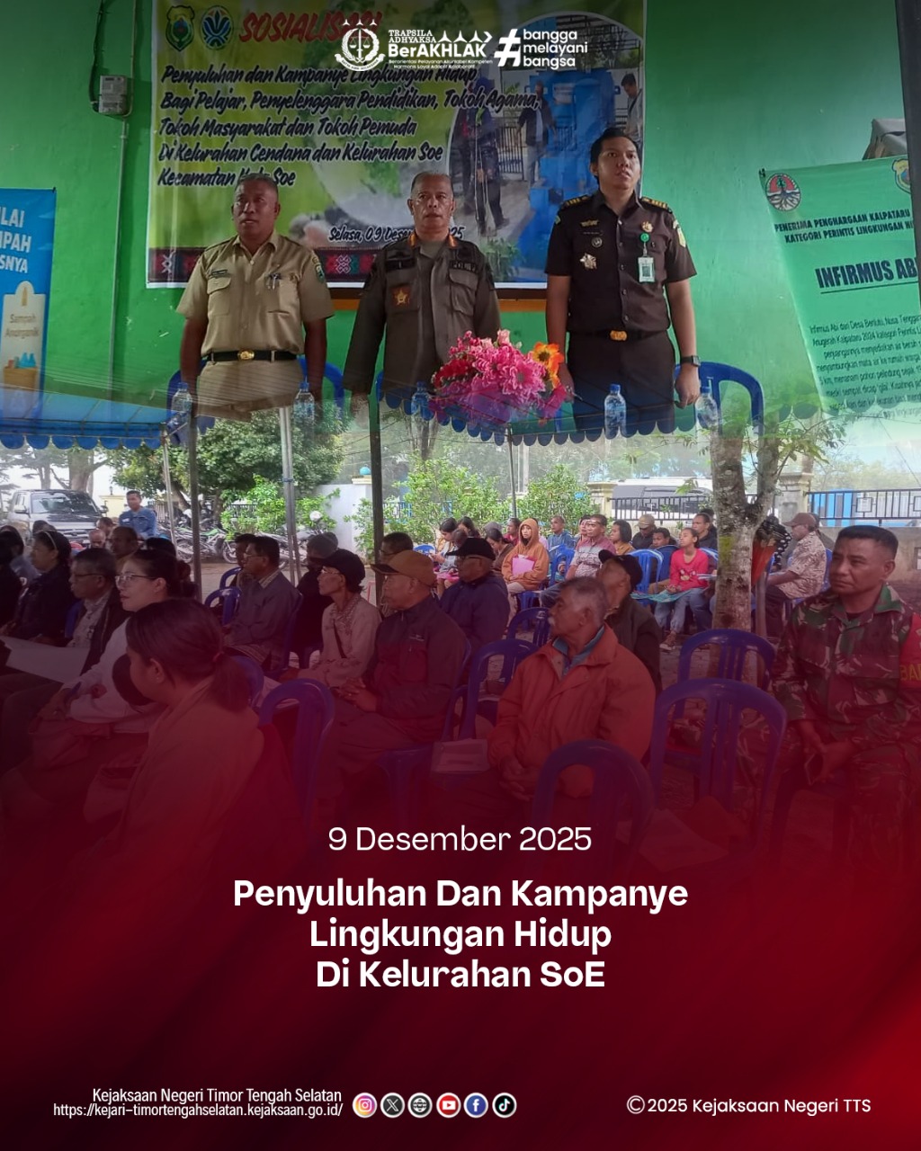 Penyuluhan dan Kampanye Lingkungan Hidup di Kelurahan SoE