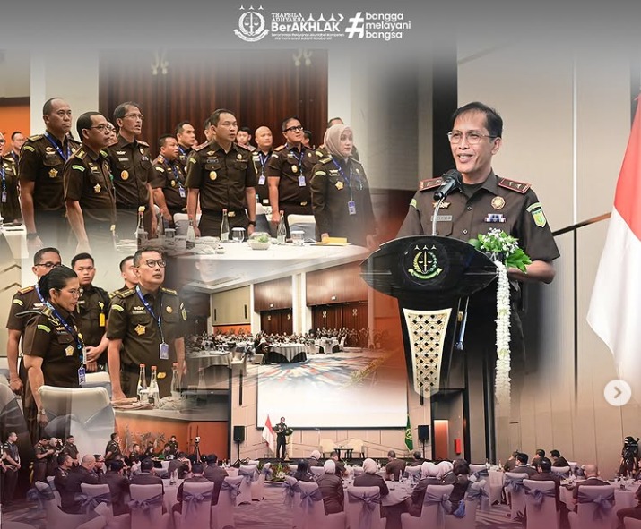 Rapat Kerja Daerah Kejaksaan Tinggi Jawa Barat Tahun 2025 Kajati Jabar Tegaskan Kuatkan Komitmen Integritas dan Profesionalisme untuk Menjaga Kepercayaan Publik