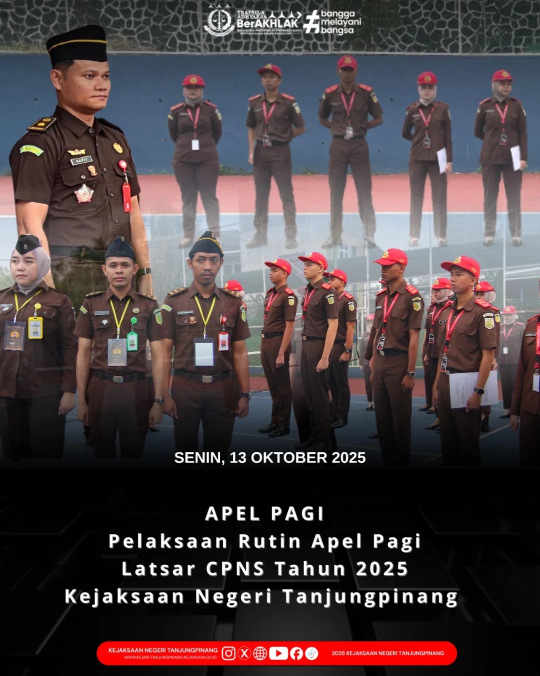 Apel Pagi Latsar Cpns Tahun 2025 Kejaksaan Negeri Tanjungpinang