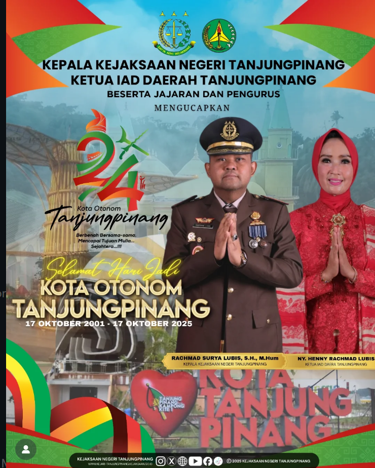 Hari Jadi Kota Otonom Tanjungpinang Ke-24
