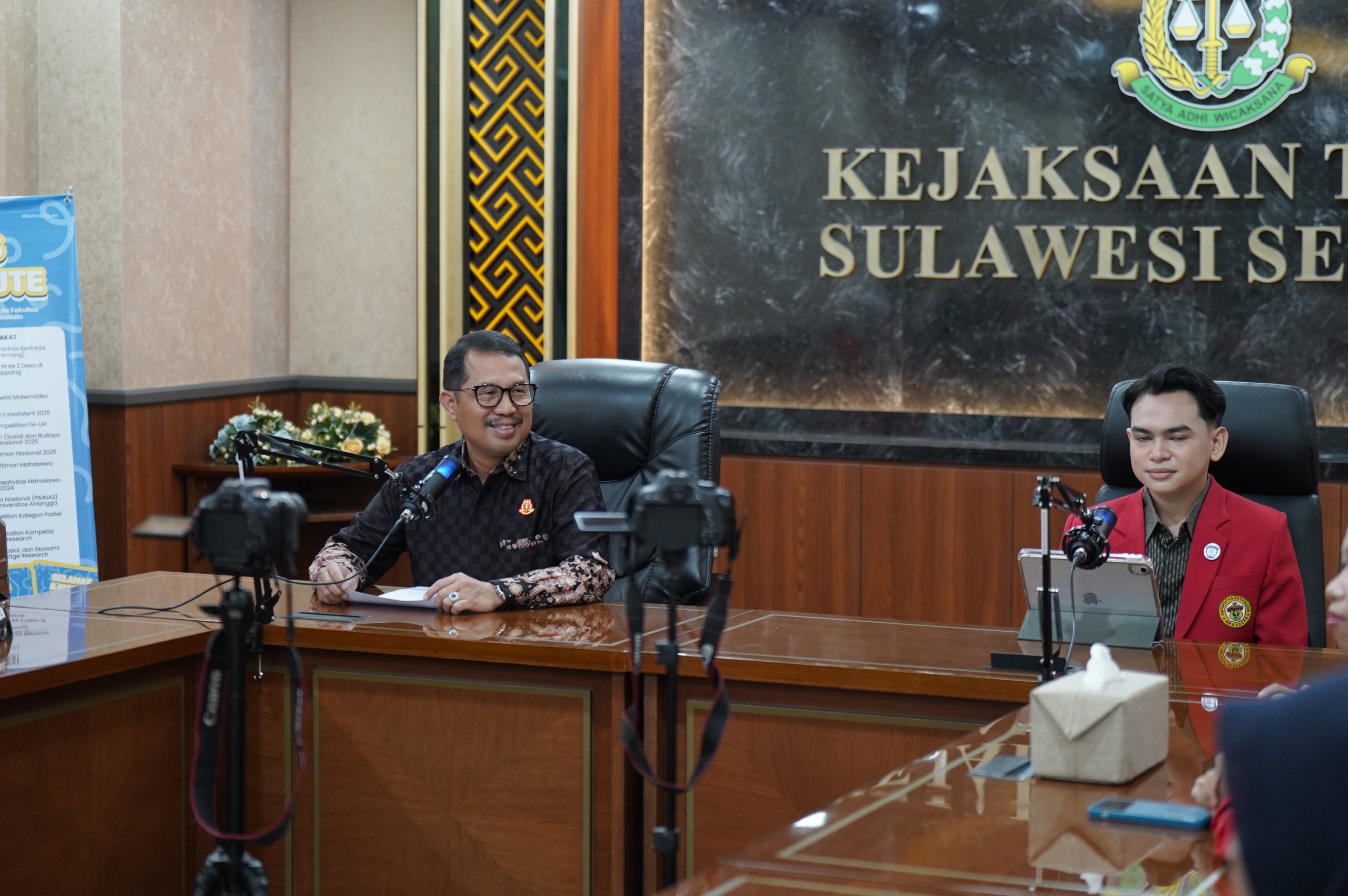 Kajati Sulsel Didik Farkhan Terima Kunjungan Mahasiswa FH Unhas Kuatkan Peran Masyarakat dalam Pemberantasan Korupsi