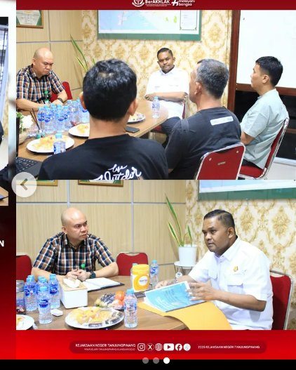 Kunjungan Silaturahmi Insan Media Pers di Kantor Kejaksaan Negeri Tanjungpinang