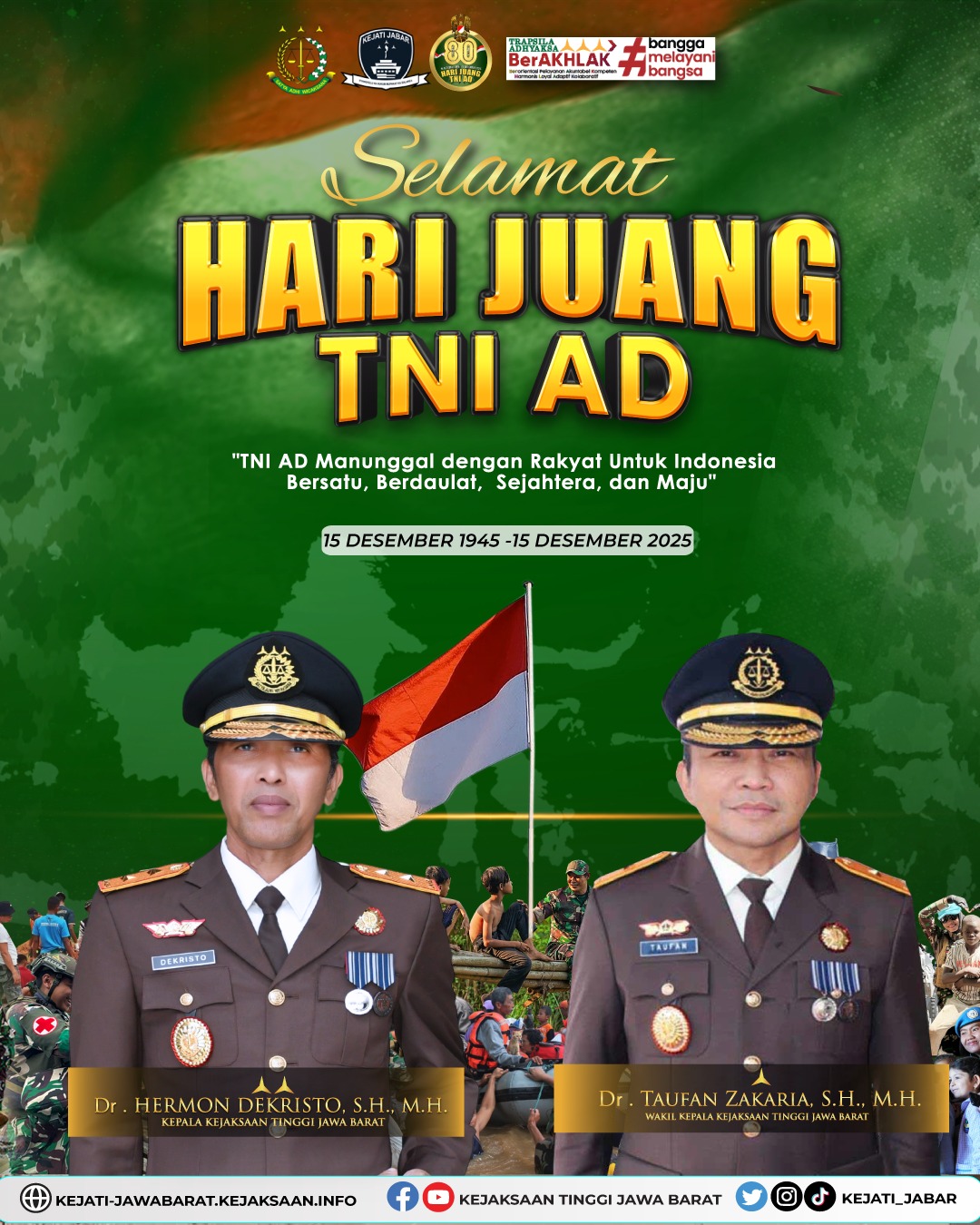 Selamat Hari Juang TNI AD