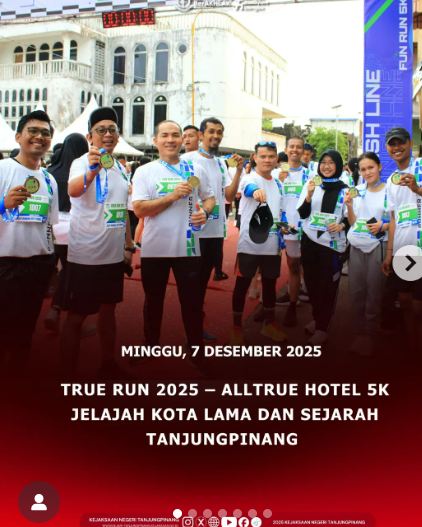 True Run 2025 – Alltrue Hotel 5K Jelajah Kota Lama dan Sejarah