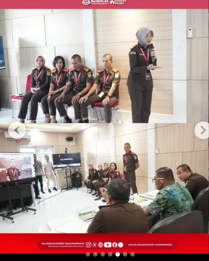 Seminar Evaluasi Aktualisasi Peserta Pelatihan Dasar Latsar) CPNS Golongan II Kejaksaan Negeri Tanjungpinang Tahun 2025