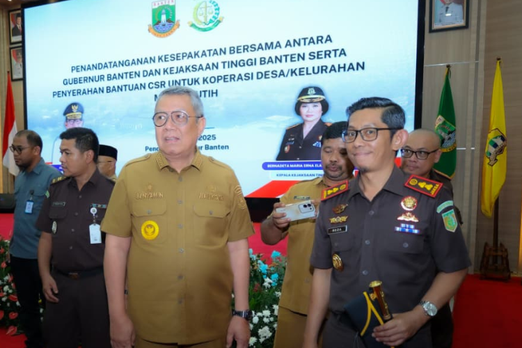 Penandatanganan Kesepakatan Bersama antara Pemprov Banten dengan Kejati Banten