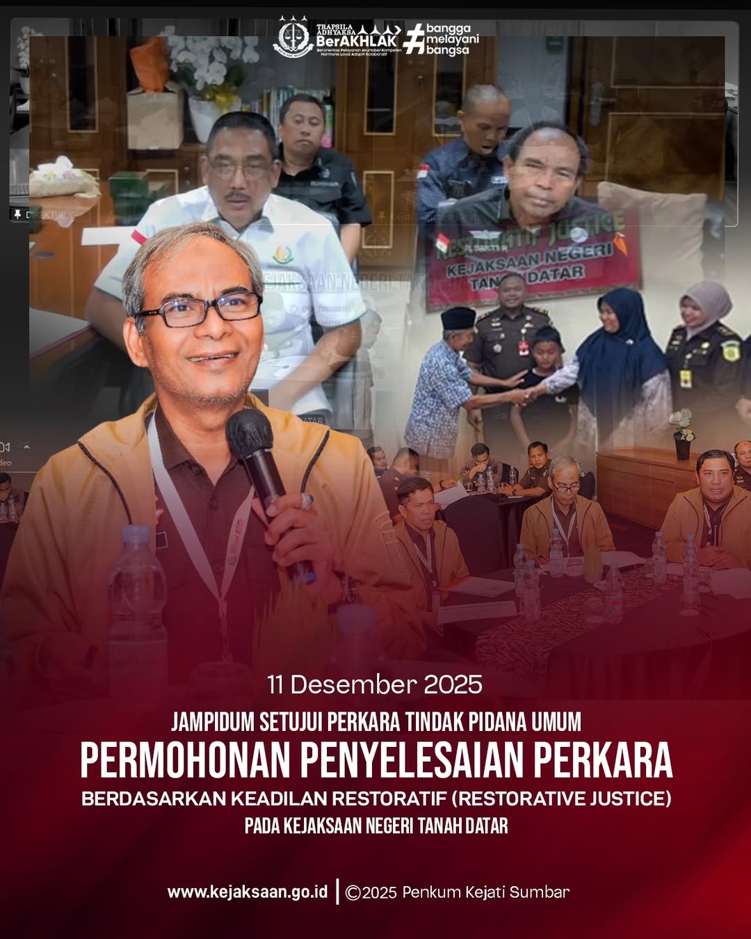 melaksanakan Ekspose Persetujuan Penyelesaian Perkara dengan Pendekatan Restorative Justice