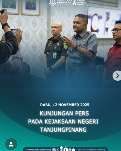 Kunjungan Pers pada Kejaksaan Negeri Tanjungpinang