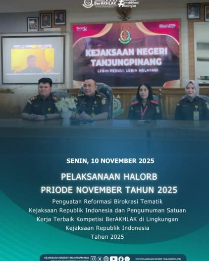 Video Conference Pelaksanaan HaloRB Periode November Tahun 2025