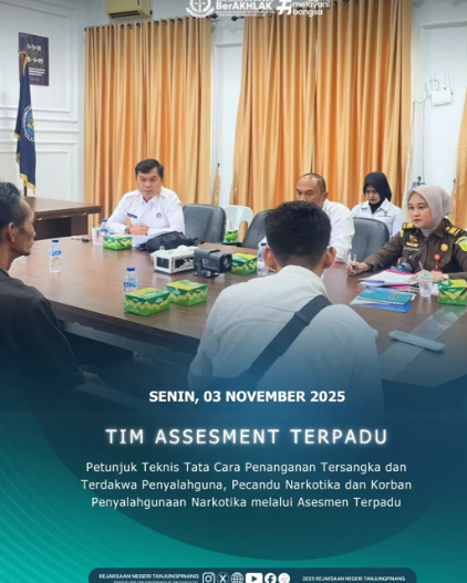 Petunjuk Teknis Tata Cara Penanganan Tersangka danatau Terdakwa Penyalahguna Pecandu Narkotika dan Korban Penyalahgunaan Narkotika melalui Asesmen Terpadu