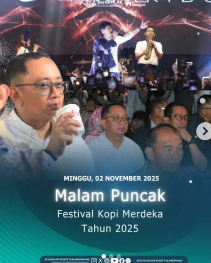 Malam Puncak Festival Kopi Merdeka Tahun 2025