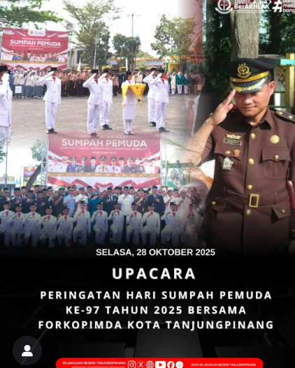 Upacara Peringatan Hari Sumpah Pemuda Ke-97 Tahun 2025