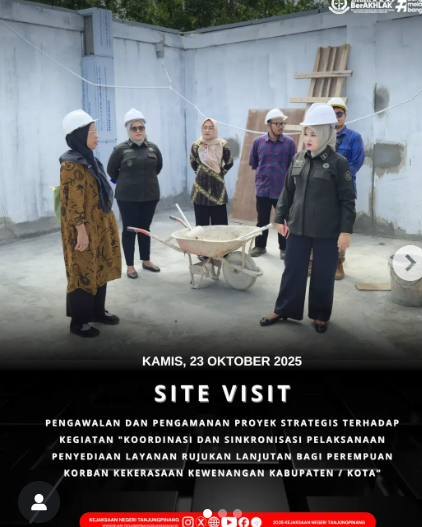 Site Visit Pengawalan dan Pengamanan Proyek Strategis PPS)