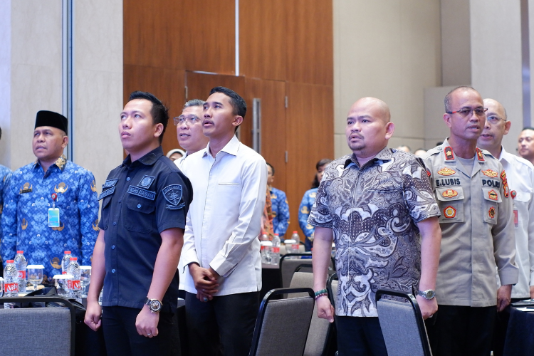 Kasi Intel Ronny Bona Tua Hutagalung SH MH hadiri High Level Meeting Sinergi dan Kerja Sama Tim Percepatan dan Perluasan Digitalisasi Daerah TP2DD) Tahun 2026