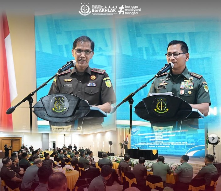 Perkuat Sinergi Penegakan Hukum dan Kolaborasi Strategis Penandatanganan Perjanjian Kerjasama Antara Kejati Jabar dengan Kodam IIISiliwangi