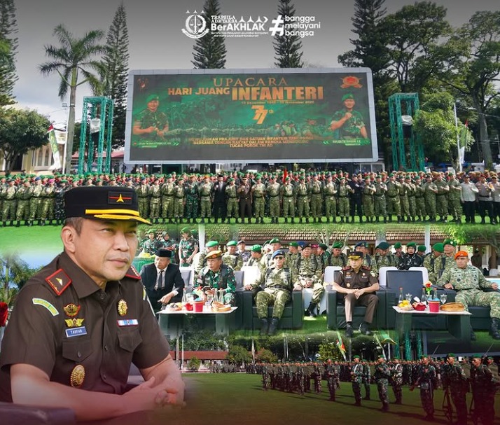 Wakajati Jabar Hadiri Upacara Hari Juang Infanteri ke-77 Tahun 2025 Perkuat Sinergi dan Kolaborasi dengan Kodam IIISiliwangi