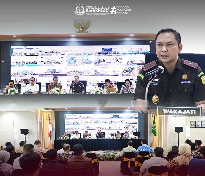 Penguatan Kinerja dan Integritas Wakajati Jabar Memberikan Pengarahan Kepada Seluruh Pegawai di Wilayah Hukum Kejati Jabar