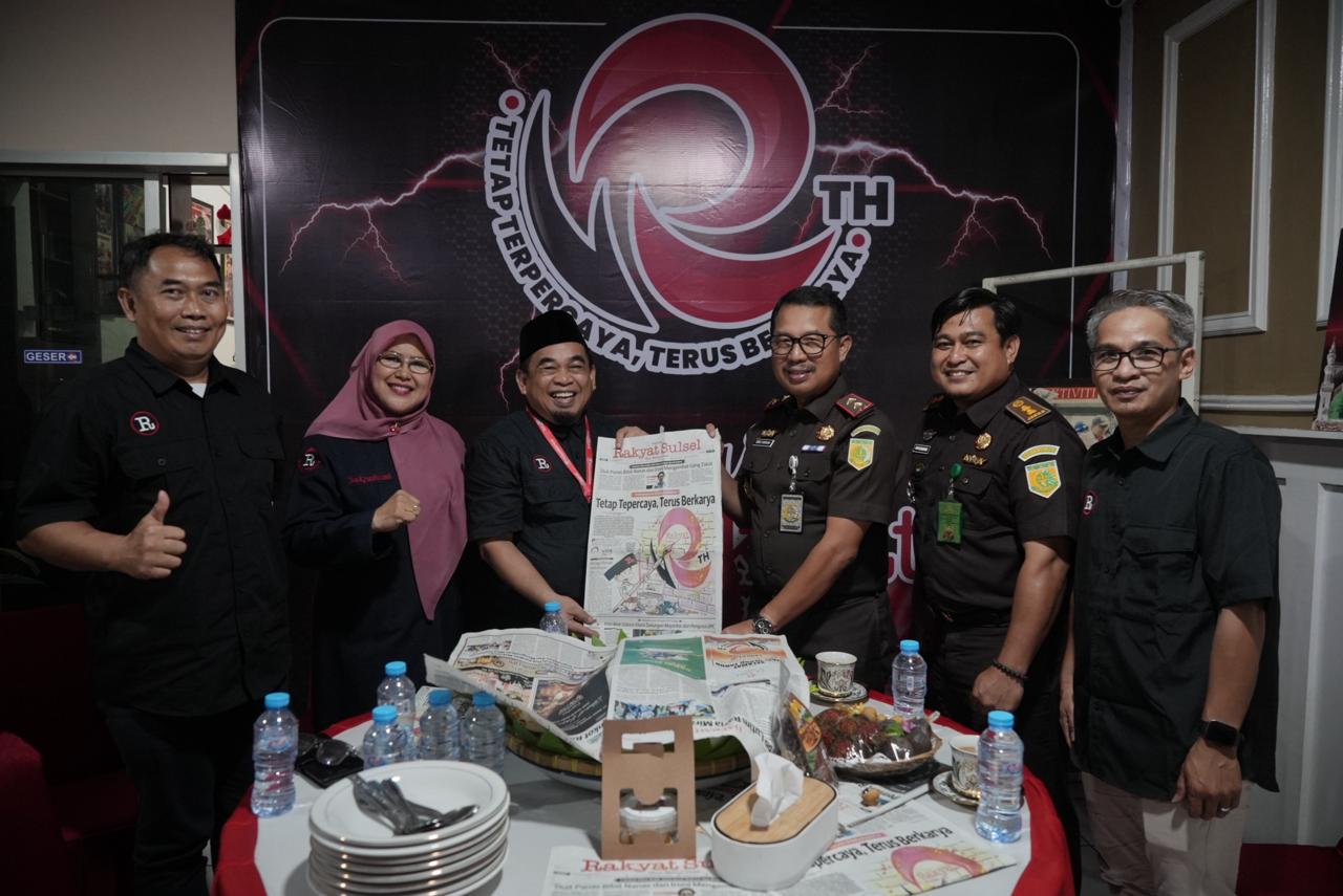 Hadir di HUT ke-12 RakyatSulselco Kajati Sulsel Didik Farkhan Kenang Lika-liku Jadi Wartawan