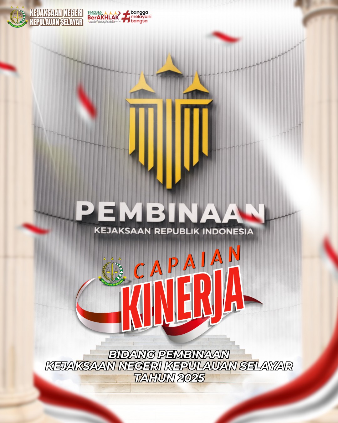 Capaian Kinerja Bidang Pembinaan Tahun 2025 Kejaksaan Negeri Kepulauan Selayar