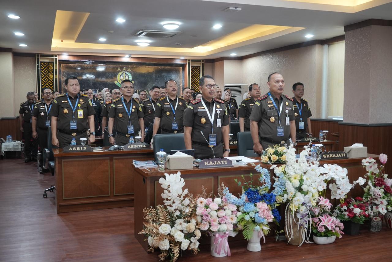 Kejati Sulsel Ikuti Pembukaan Rakernas Kejaksaan RI Tahun 2026 Perkuat Tata Kelola dan Integritas Sesuai Asta Cita Ketujuh