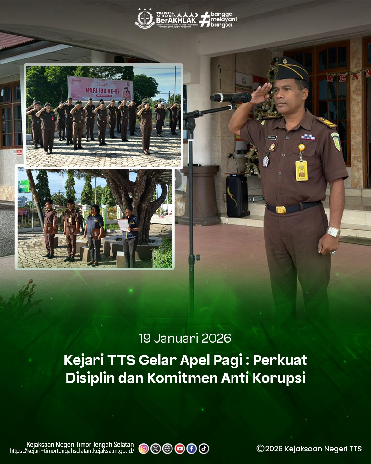 Apel Pagi 19 Januari 2026