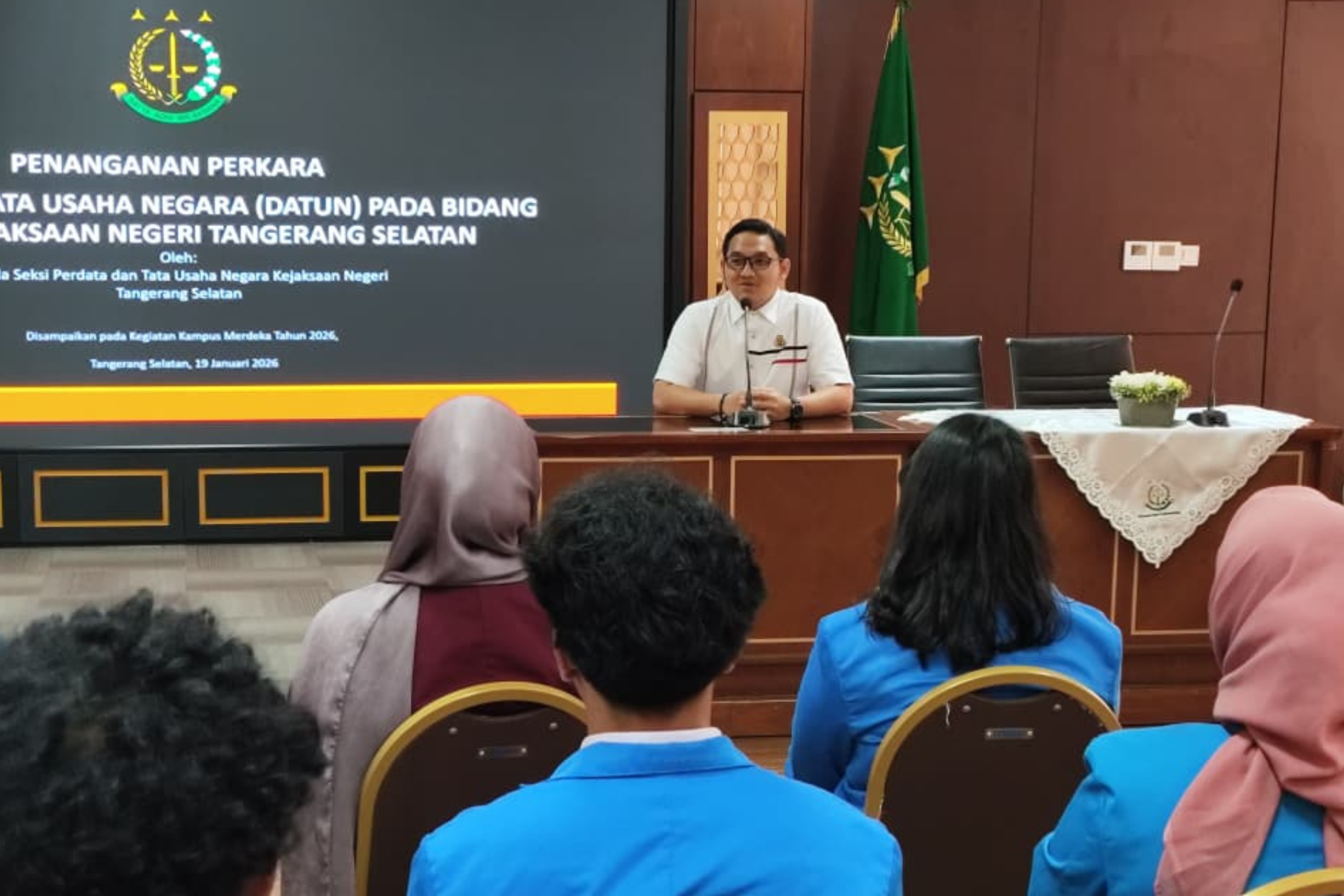 JAWARA diisi materi dari bidang datun bahas fungsi Jaksa Pengacara Negara