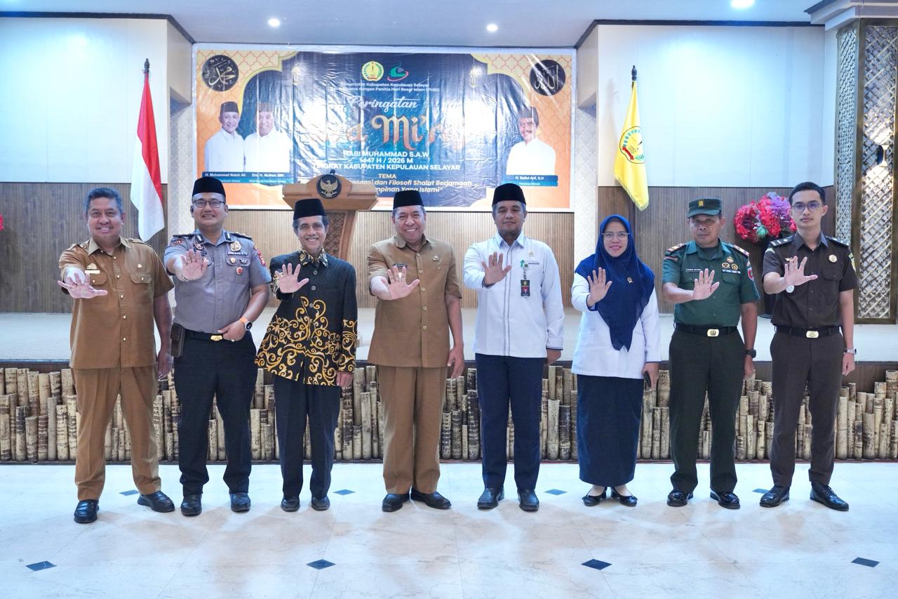 Peringatan Isra’ Mi’raj Nabi Muhammad SAW Tahun 1447 H  2026 M Tingkat Kabupaten Kepulauan Selayar