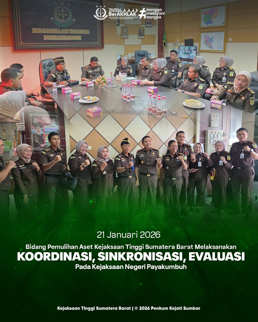 Koordinasi Sinkronisasi Evaluasi