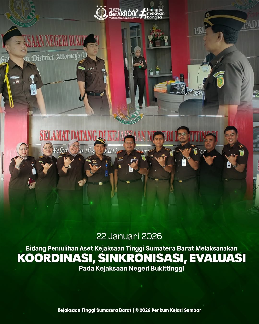 Koordinasi Sinkronisasi dan Evaluasi