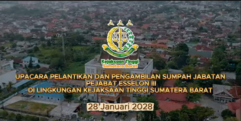 Pelantikan Aspidmil Kejati Sumbar