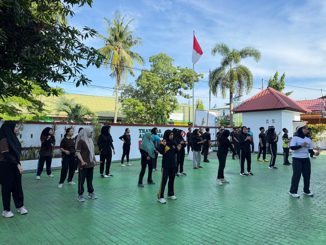 Senam Pagi Kejaksaan Negeri Kepulauan Selayar