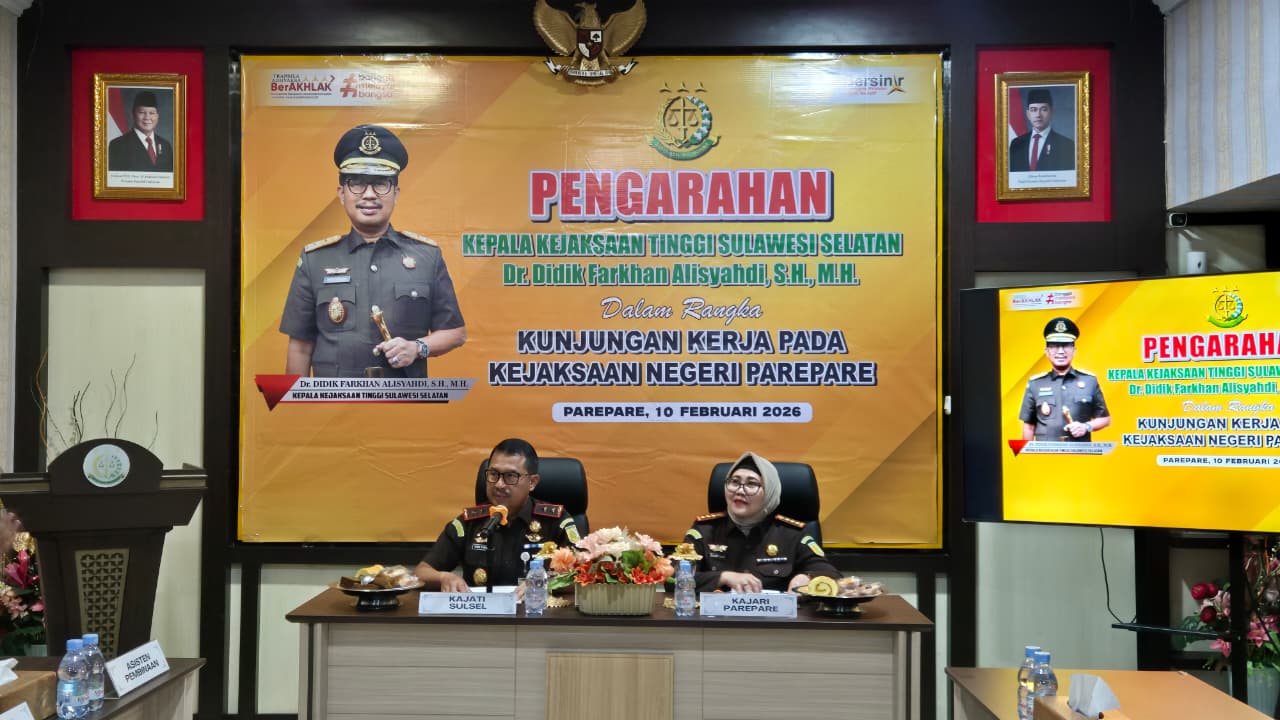 Perkuat Profesionalisme dan Kesejahteraan Bapak Dr Didik Farkhan Lakukan Kunker Perdana ke Kejari Parepare
