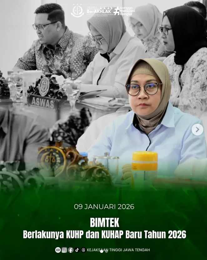 BIMTEK Berlakunya KUHP dan KUHAP Baru 2026