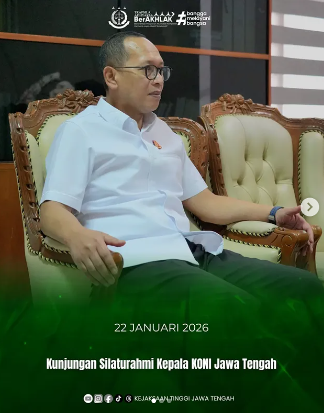Kunjungan Silaturahmi Kepala KONI Jawa Tengah