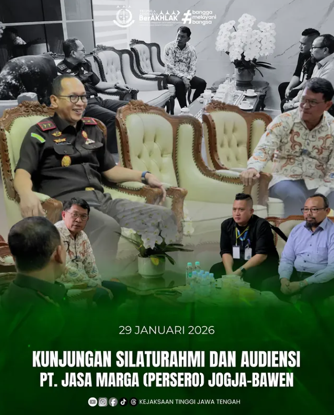 Kunjungan Silaturahmi dan Audiensi PT Jasa Marga Persero) Jogja-Bawen