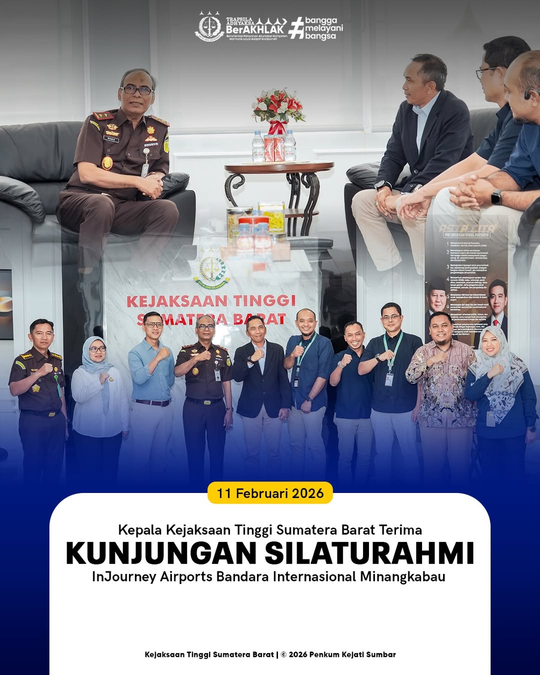 Kunjungan Silaturahmi InJourney Airports Bandara Internasional Minangkabau