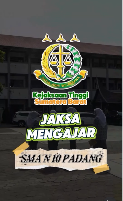 Jaksa Mengajar SMA N 10 Padang