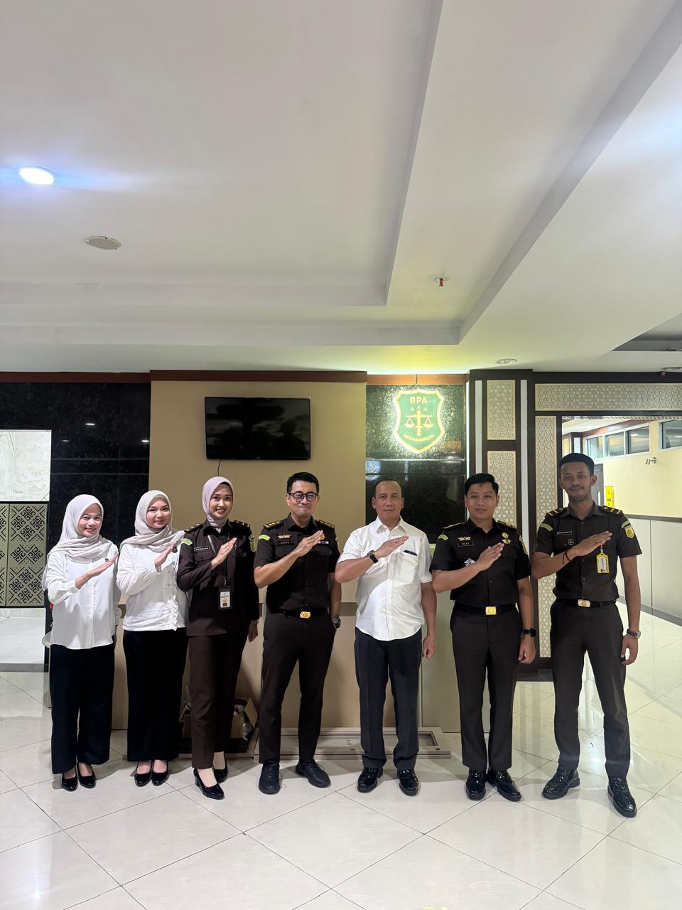 PAPBB Kejari Kepulauan Selayar Berkoordinasi Dengan Lapas Kelas I Makassar  dan pelaksanaan eksekusi aset terpidana di Kejati Sulsel