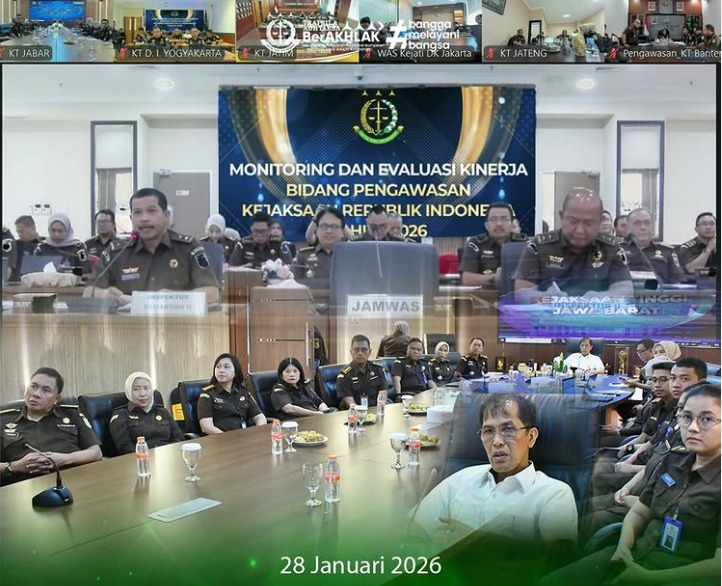 Monitoring dan Evaluasi Monev) Daring di Wilayah Kerja Inspektorat II dan Inspektorat Keuangan II