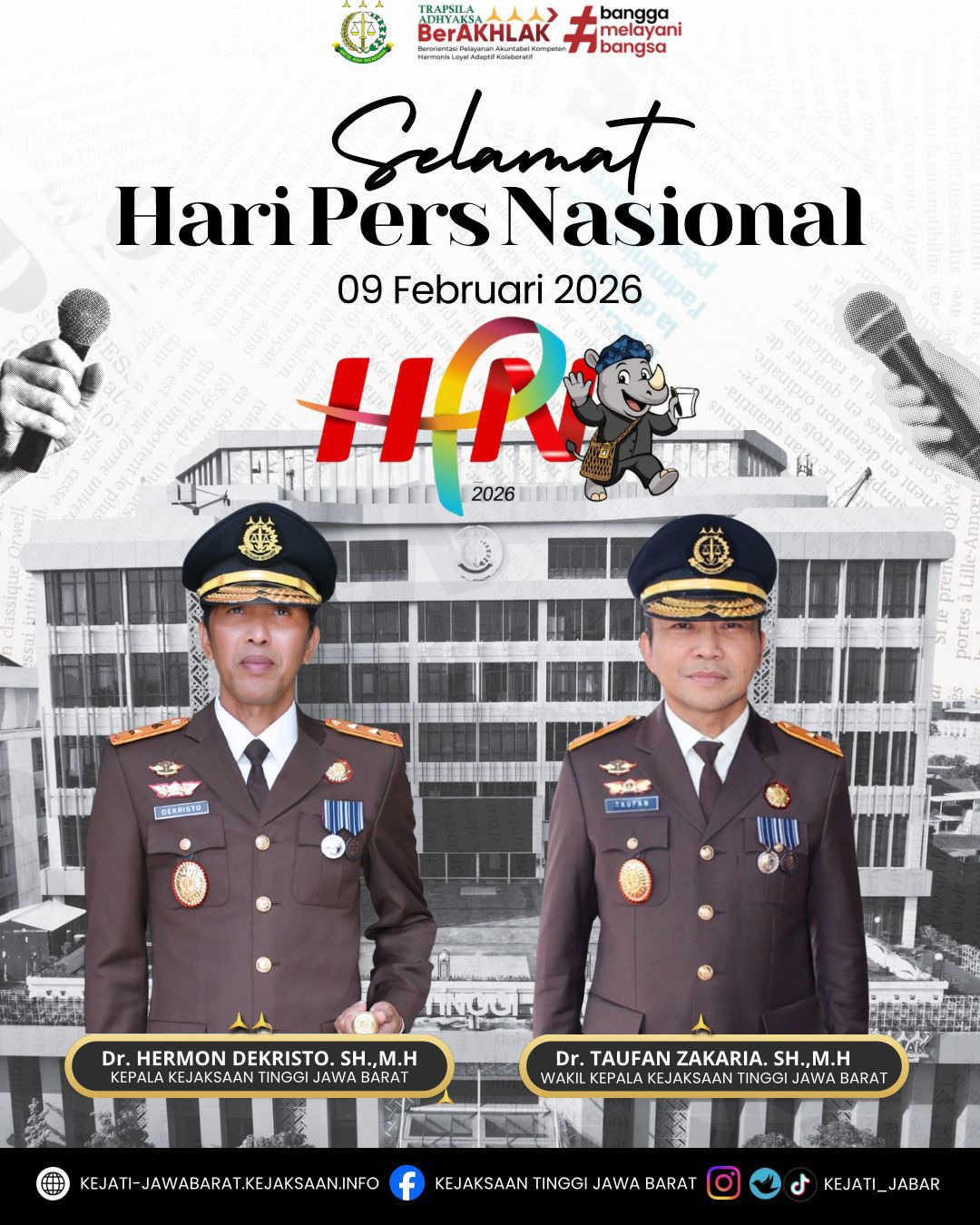 Selamat Hari Pers Nasional 09 Februari 2026