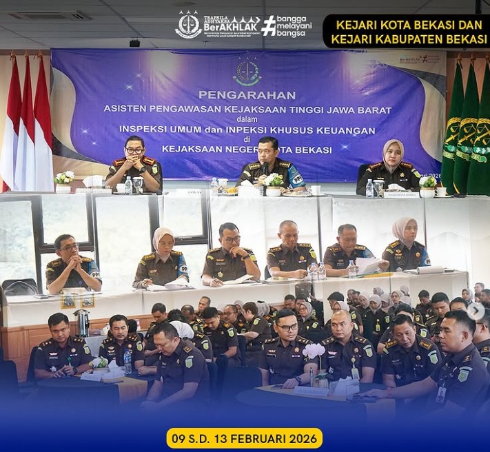 Pastikan Kepatuhan dan Transparansi Tata Kelola Keuangan Kejati Jabar Laksanakan Inspeksi Umum dan Inspeksi Khusus Keuangan TA 2025 Semester II