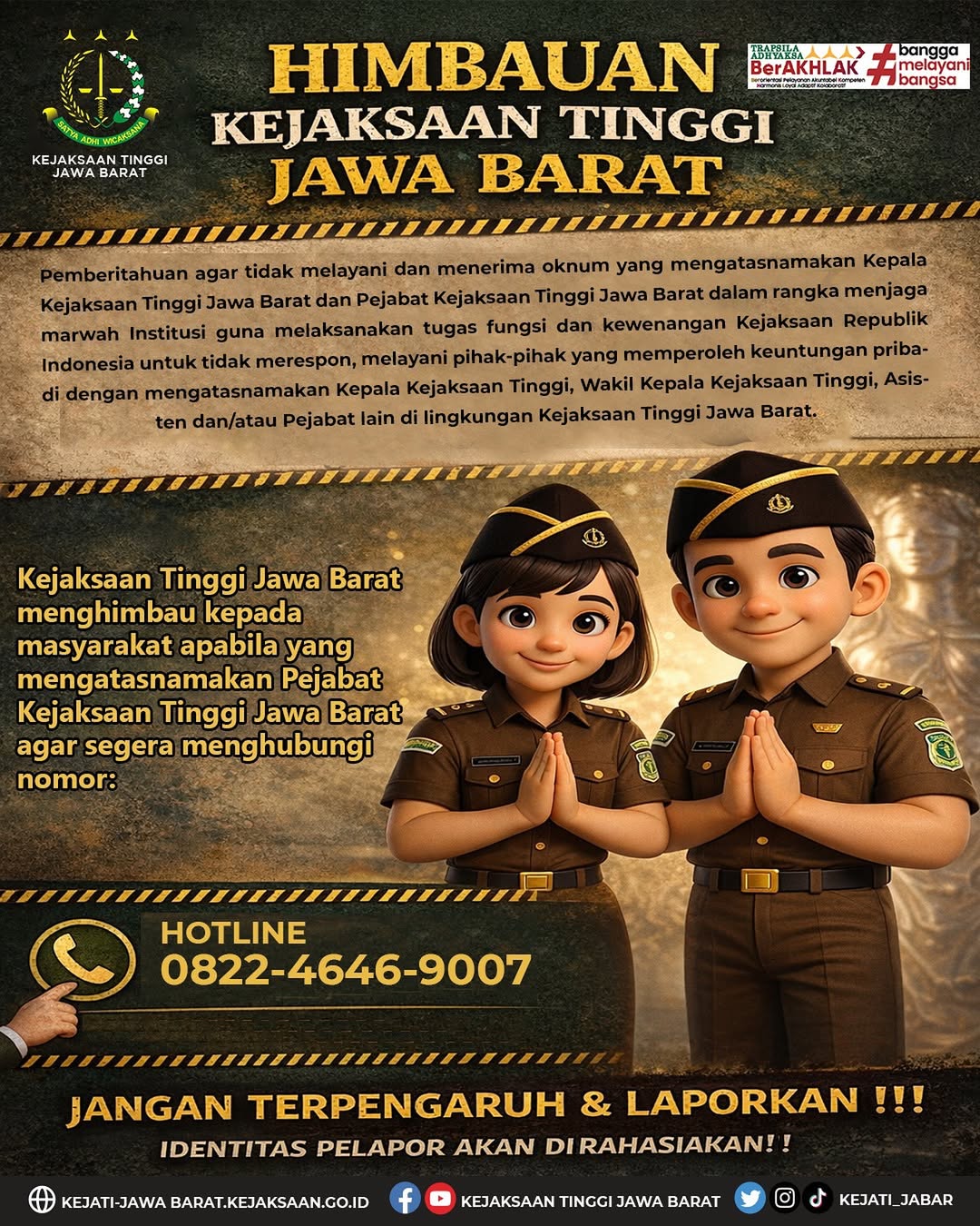 Himbauan Kejaksaan Tinggi Jawa Barat