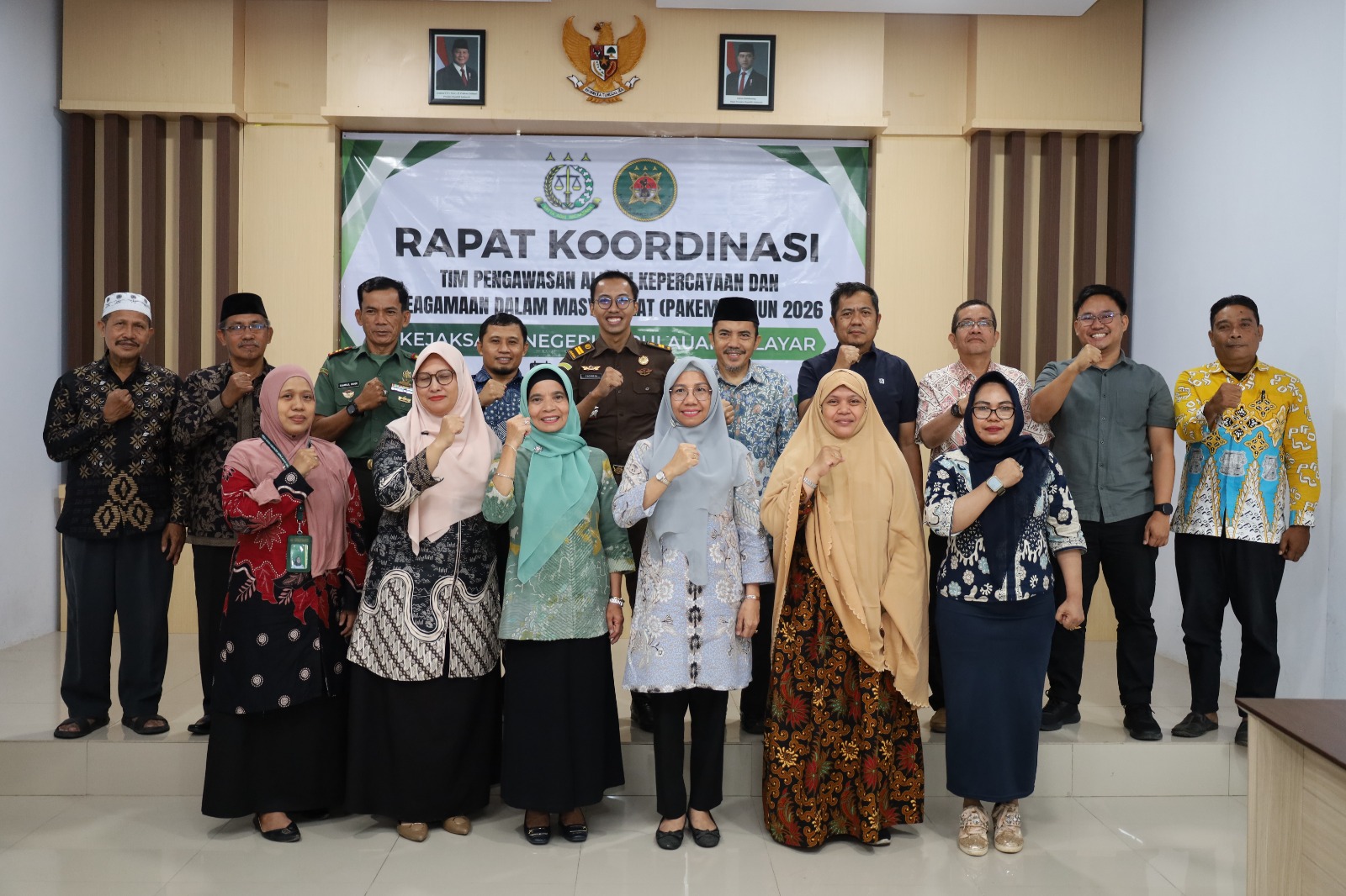 Bidang Intelijen Kejaksaan Negeri Kepulauan Selayar Menggelar Rapat Koordinasi Tim Pakem Tahun 2026