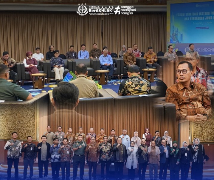 Perkuat Sinergi Antar-Lembaga Asdatun Kejati Jabar menghadiri Koordinasi dan Silahturahmi Pimpinan Instansi Vertikal APH dan Perbankan TW1 2026