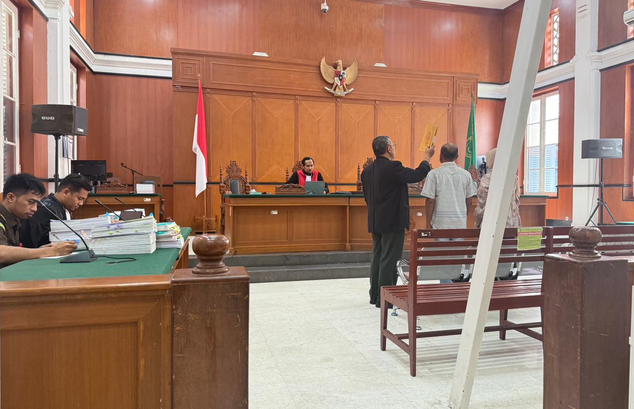 JPU Kejari Kepulauan Selayar Mengikuti Sidang Pemeriksaan Saksi Tindak Pidana Korupsi Terkait Dana Desa DDS dan Alokasi Dana Desa ADD