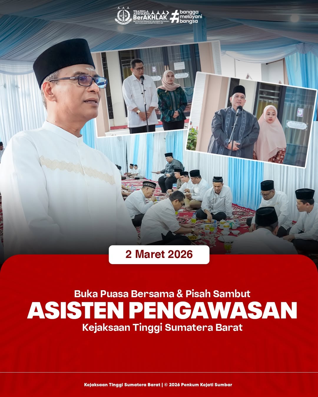 Buka Puasa Bersama dan Pisahn Sambut Asieten Pengawasan